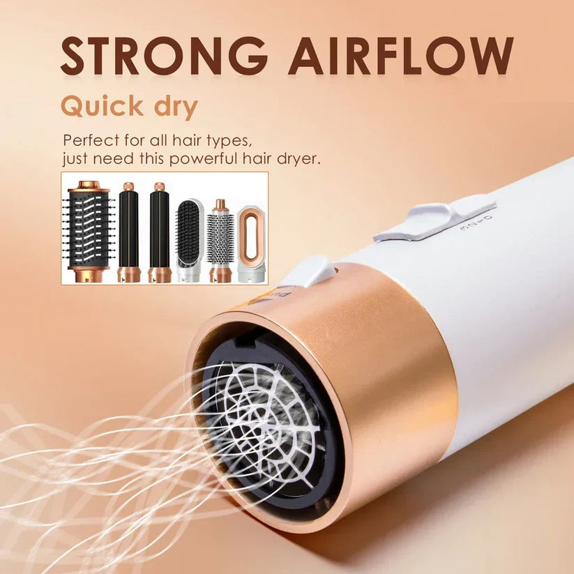 6-in-1 Professional Hair Styler