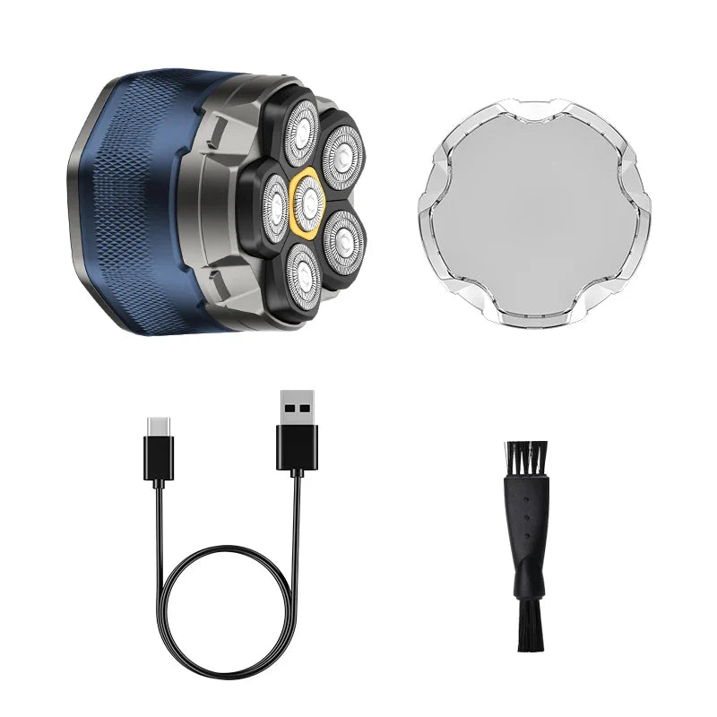 6D Electric USB Head Shaver